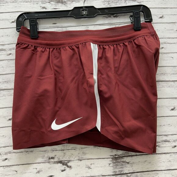 Nike Pro Elite 2" Racing Shorts Lined Mens Medium Burgundy AO8147611 Made In USA - Picture 3 of 10